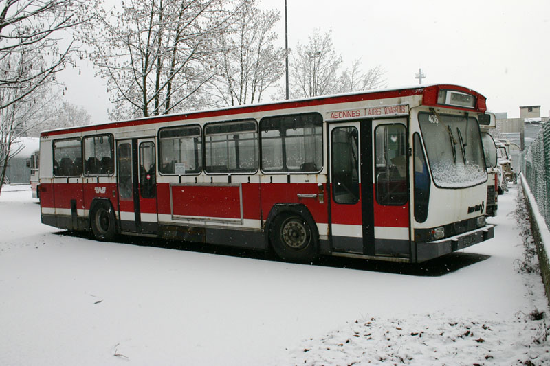 PR100-B n° 406 sous la neige