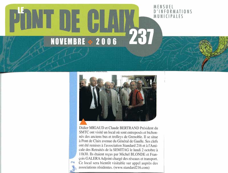 Journal de Pont-de-Claix