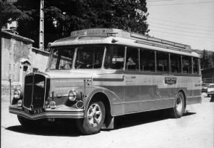 Saurer 3 CT 3D à Château-Queyras vers 1958 (1)