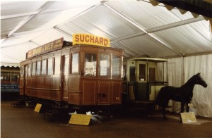 Tramway électrique H-2 de Saint-Étienne et tramway hippomobile n° 2 de Neuchâtel