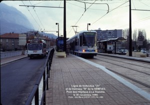 Ligne de tram ''B''  = en service