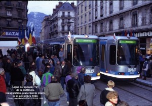 Ligne de tram ''B''  = inauguration