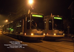 Ligne de tram ''B''  = inauguration