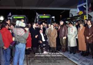 Ligne de tram ''B''  = inauguration