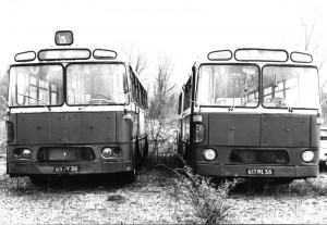 Berliet PH-80 n° 307 et PH-8-100 n° 320