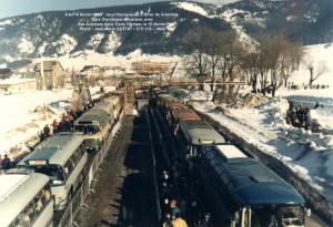 Trans Olympe aux JO de Grenoble = Gare d'Autrans