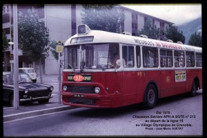 ligne 15 Village Olympique, été 1970