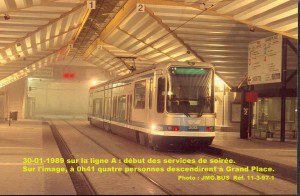 Premiers services nocturnes sur la ligne A