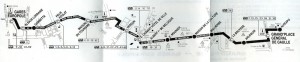plan de la ligne A du 3 août 1987