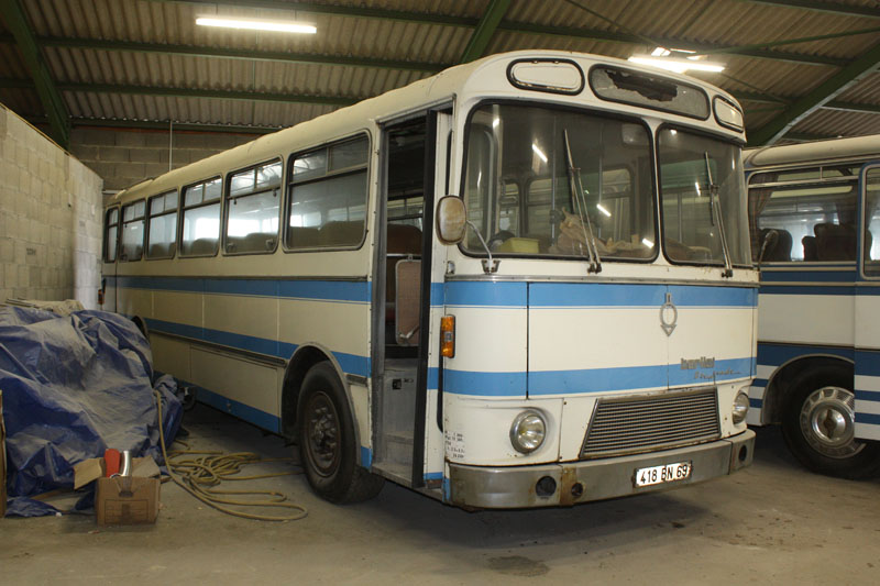 Berliet PHC 8 Des Cars Maisonneuve Avant Départ De Feurs